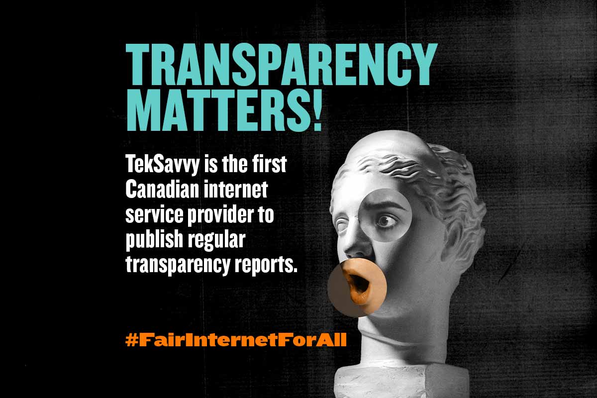 Transparency matters!