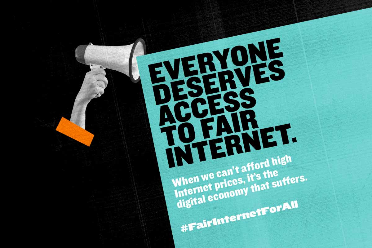 Everyone deserves access to fair internet.